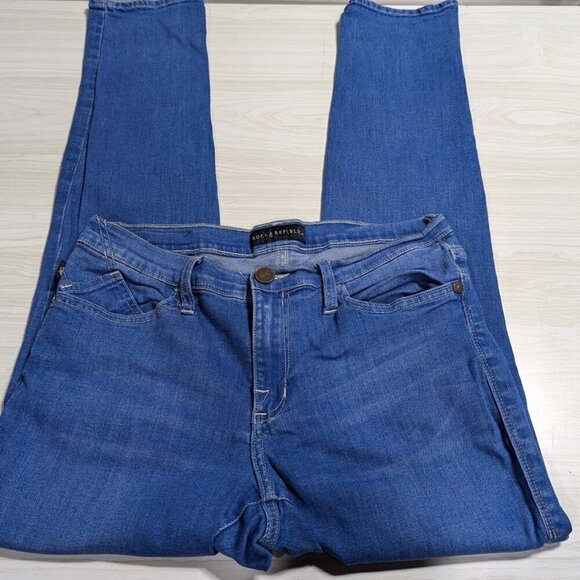 Rock & Republic Denim Skinny Jean Size 12 - Picture 6 of 8
